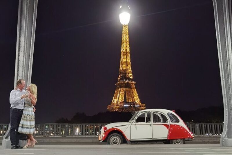 Paris: City Sightseeing Tour at Night in Vintage Car - FAQs