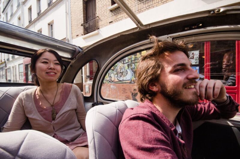 Paris: Classic Sites Tour by Vintage Citroen 2CV - The Experience in Practice