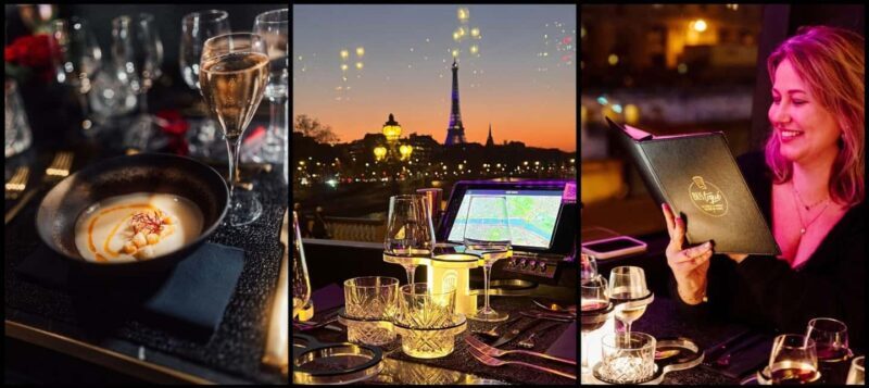 Paris: Cultural Night Bus Tour with Dinner On Board - The Evening’s Pace and Timing