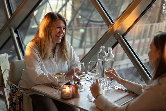 Paris Early Evening Dinner at Eiffel Tower's Madame Brasserie - The Experience of the First Floor