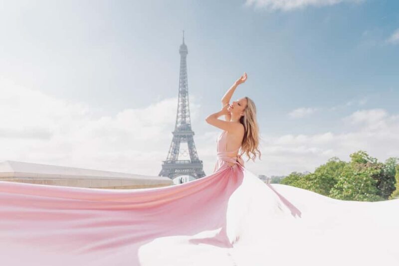 Paris: Eiffel Tower Glamor Photoshoot with Dress Options - Detailed Day-to-Day Breakdown