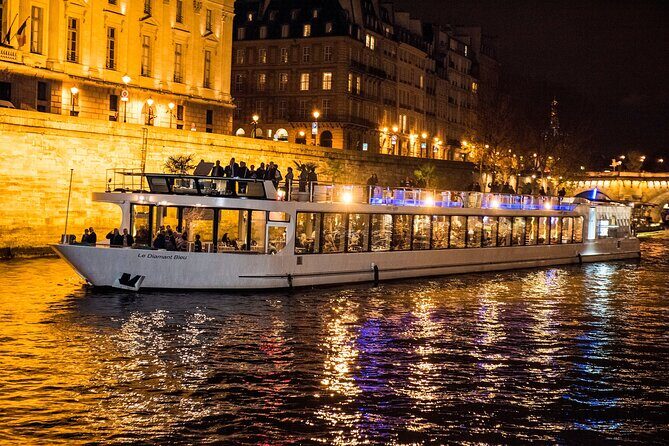 Paris Gourmet Dinner Seine River Cruise with Singer and DJ Set - The Sum Up
