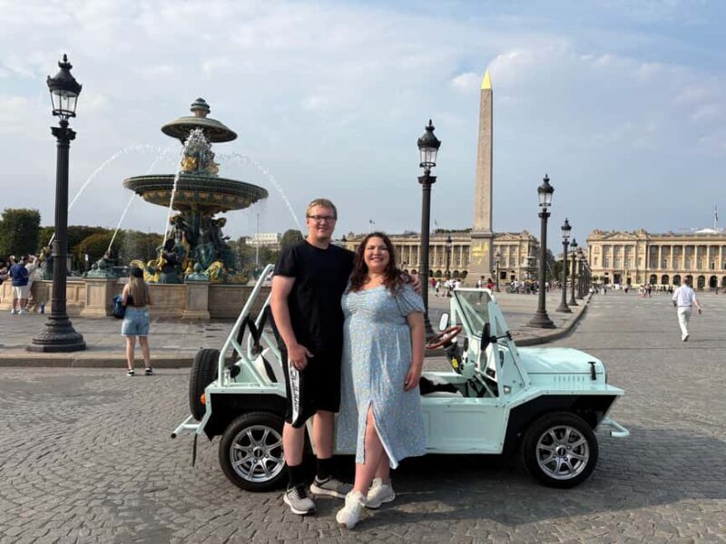 Paris Highlights : 2-hour Private Sightseeing Tour Golf Cart - Key Points