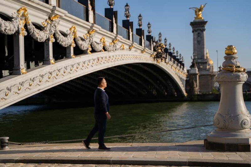 Paris: Louvre photoshoot or Seine bridges Eiffel Tower walk - The Sum Up
