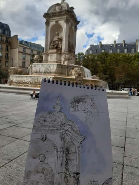 Paris: Plein Air Sketching Course, Drawing & Watercolor - The Experience from Reviews