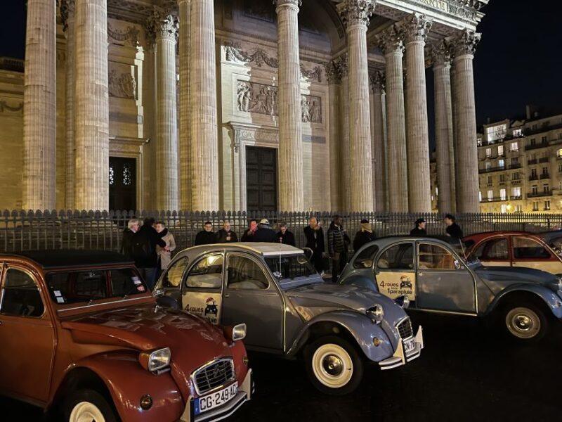 Paris: Private Guided City Tour at Night in Citroën 2CV - A Detailed Look at the Experience