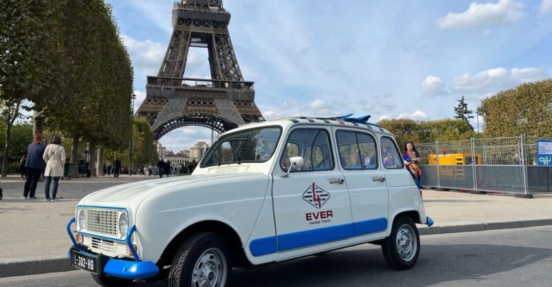 Paris: Private Sightseeing tour in Renault 4L electric 2h - Key Points