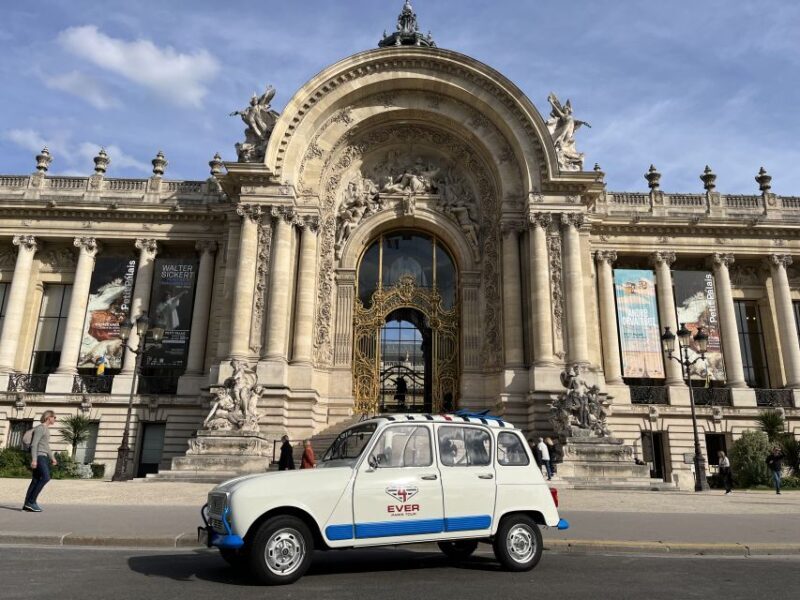 Paris: Private Sightseeing tour in Renault 4L electric 2h - The Sum Up