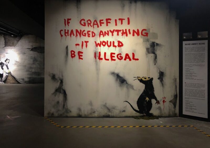 Paris: "The World of Banksy" Musée Banksy Entry Ticket - Key Points