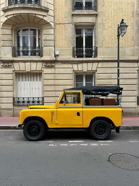 Paris: Ultimate Private City Tour in a Vintage Land Rover - Key Points