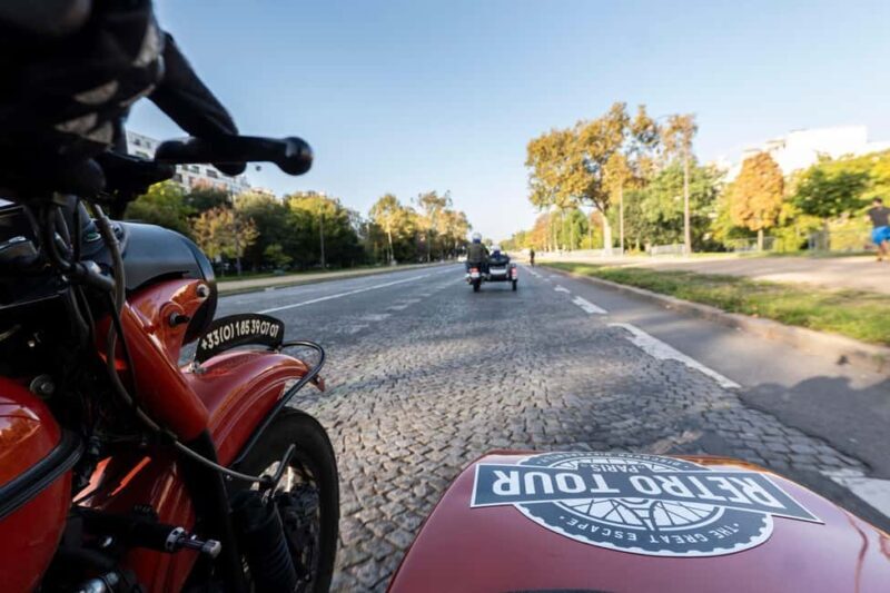 Paris & Versailles Private & Premium Bespoke Tour on Sidecar - Exploring Paris on a Vintage Motorbike Sidecar
