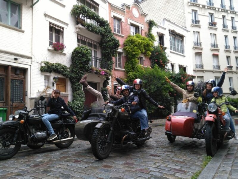Paris Vintage Sidecar Premium & Private Half-Day Tour - Itinerary Breakdown