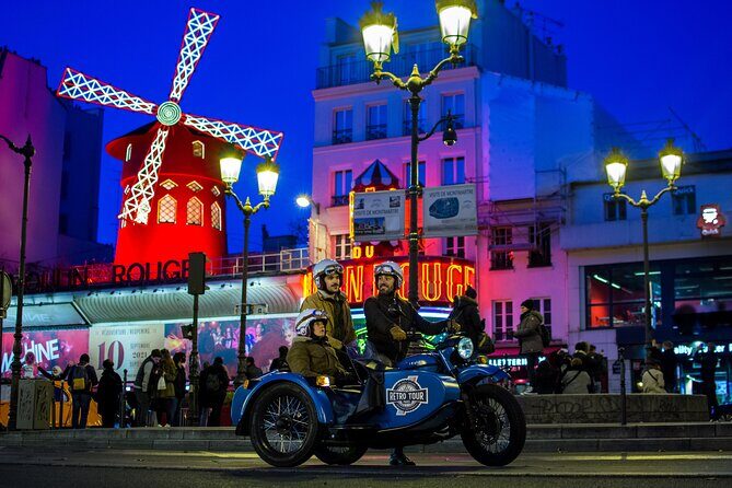 Paris Vintage Tour by Night on a Sidecar with Champagne - An In-Depth Look at the Paris Vintage Night Tour