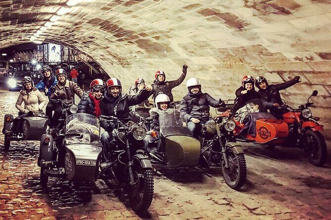 Paris Vintage Tour by Night on a Sidecar with Champagne - FAQ