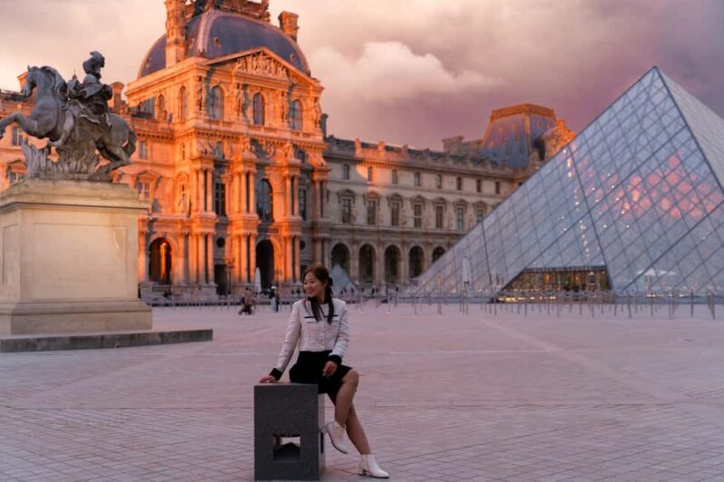 Paris:sunset photoshoot in of Paris- Louvre Orsay Eiffel - Practical Aspects and Tips