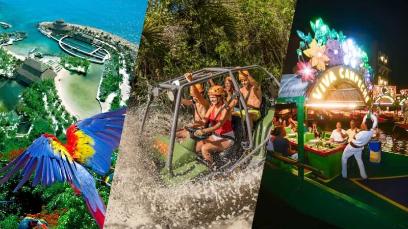Park Package: Xcaret Plus, Xplor, and Xoximilco - The Experience: A Closer Look