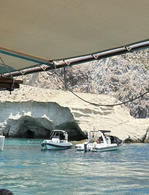 Paroikia: Despotiko & Blue Lagoon Cruise with Meal & Drinks - Key Points