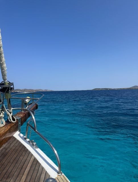 Paroikia: Despotiko & Blue Lagoon Cruise with Meal & Drinks - An Authentic Day out on the Water in Paros