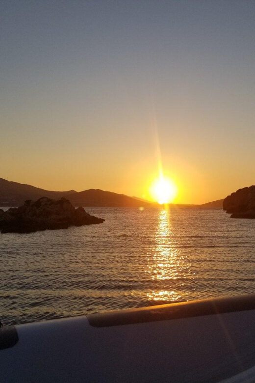Paros: Sensational Sunset Cruise - Key Points