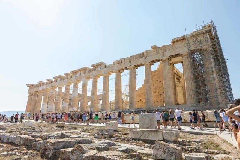 Parthenon & Acropolis Museum with Audio or Live Tour Option - Key Points