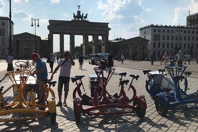 Party and Beer Bike Private Sightseeing Tour Berlin with Pick-up - Practical Tips for Booking and Participation