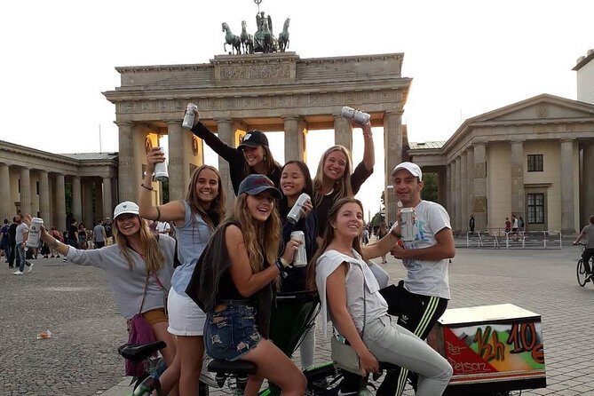 Party and Beer Bike Private Sightseeing Tour Berlin with Pick-up - The Sum Up