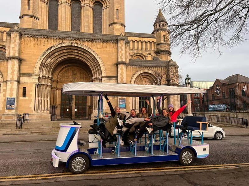 Party Bike tour of Belfast - Key Points