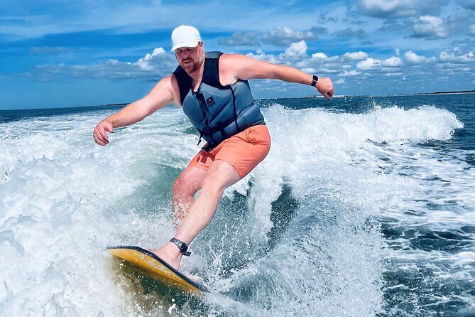 Party Pontoon Boat and Watersports Tour in Clearwater Beach - Watersports and Beach Time