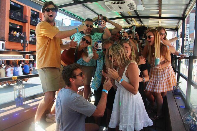 Party while Riding through Downtown Nashville - Practical Details