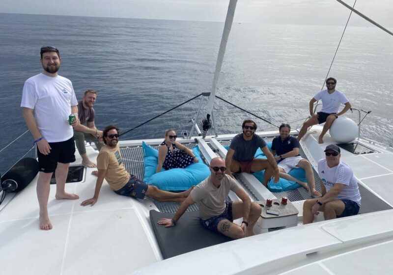Pasito Blanco: Private catamaran excursion with food & drink - Key Points