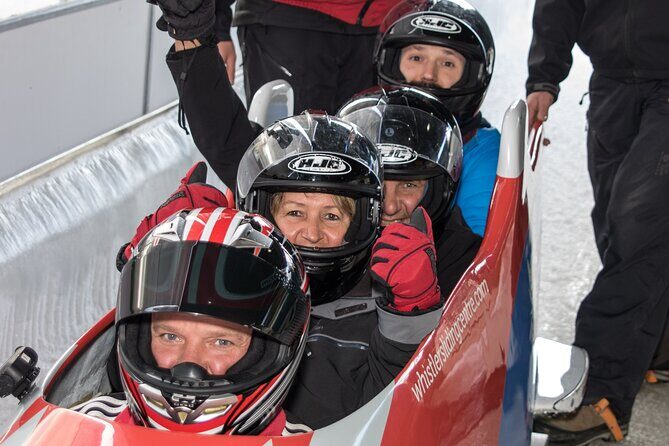Passenger Bobsleigh in Whistler - The Ride and the Speed