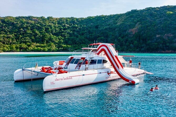 Pattaya Sunset Catamaran Island Hopping with Lunch - Koh Rin – The Marine Marvel