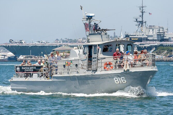PCF 816 Swift Boat Naval History Bay Tour with General Admission - FAQs