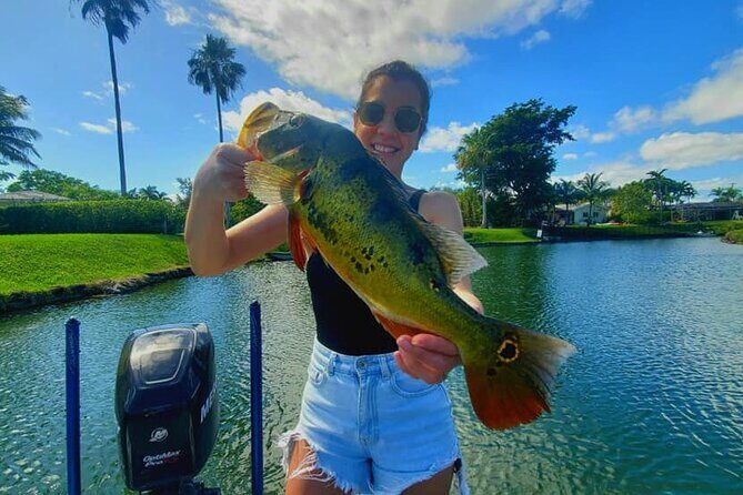Peacock Bass Fishing Trip near Miami South Beach - Introduction to the Miami Peacock Bass Fishing Trip