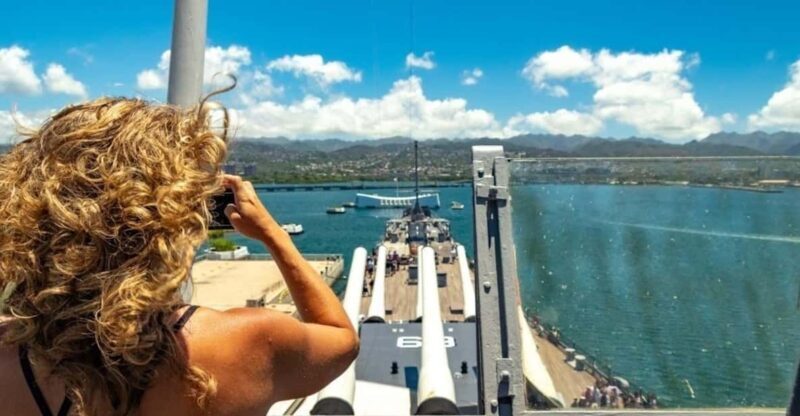 Pearl Harbor and Oahu Circle Island Tour FROM MAUI - Key Points