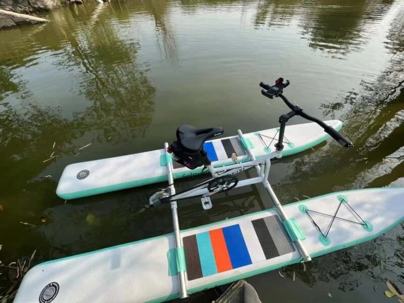 Pedal over the waters of the Os Peares reservoir! - An In-Depth Look at the Os Peares Water Bike Experience
