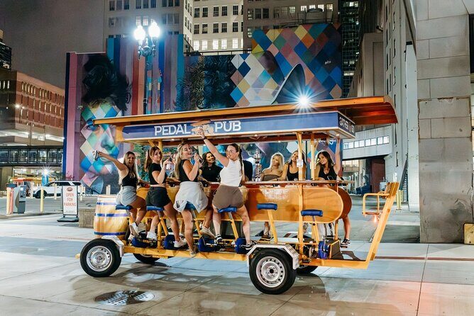 Pedal Pub Nola Bayou St. John Pub Ride - Key Points