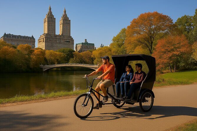 Pedicab 1 Hour Central Park Tour - A Unique Way to See Central Park