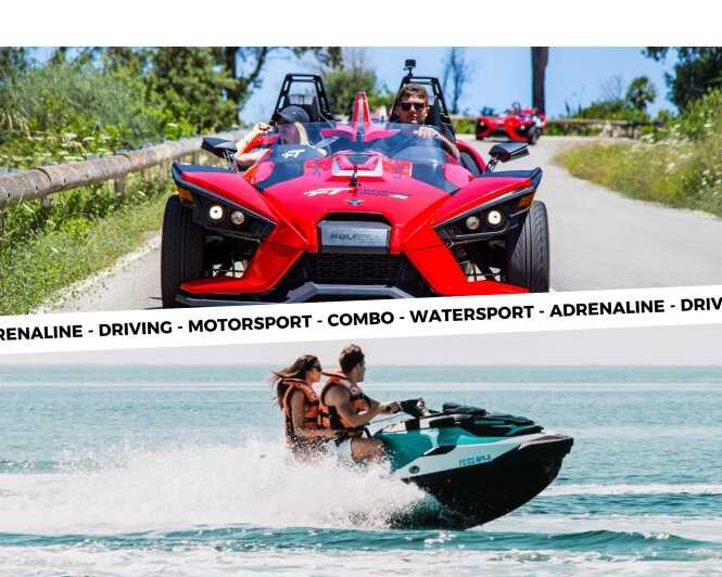 Peguera: Racing Car Drive and Jet Ski Combo Tour - FAQ