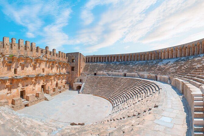 Perge Aspendos Aquaduct Side with Waterfall - An In-Depth Look at the Tour