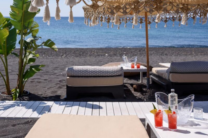 Perivolos Beach: Sun-Bed Experience FortyOne Bar Restaurant - FAQ