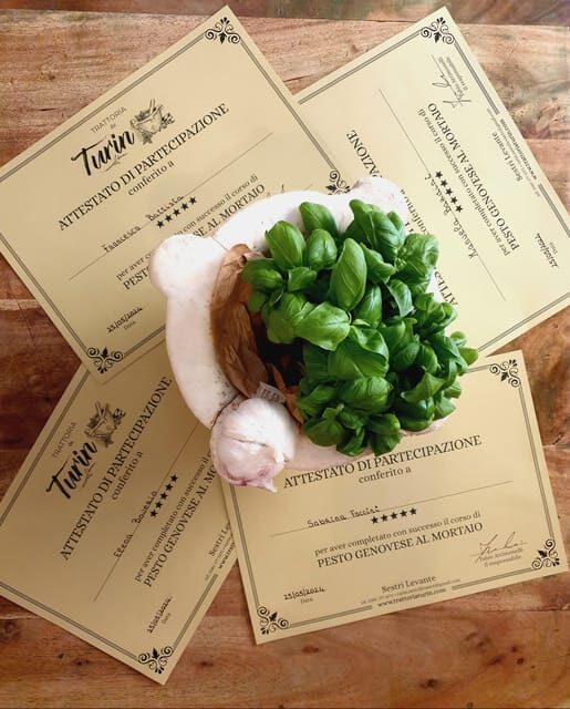 Pesto Experience Trattoria Turin - Experiences and Traditions in Sestri Levante - The Sum Up