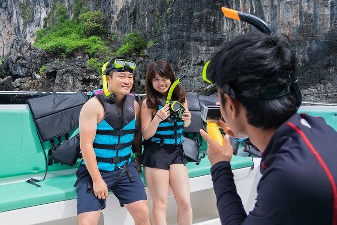 Phi Phi Islands Adventure Day Trip with Seaview Lunch by V.Marine - Key Points