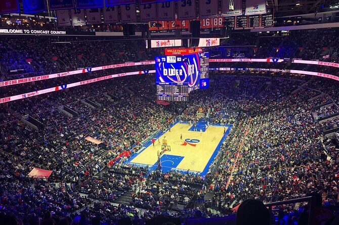 Philadelphia 76ers Basketball Game Ticket at Wells Fargo Center - Introduction