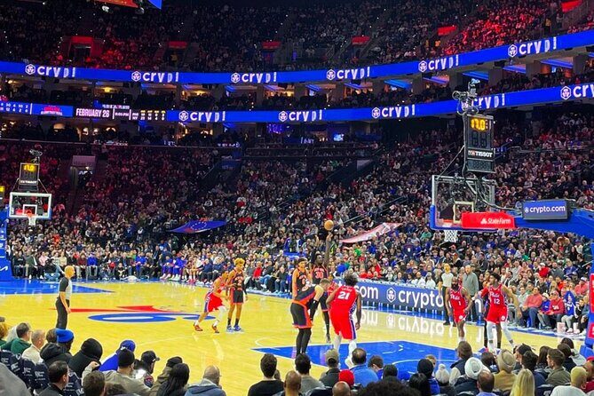 Philadelphia 76ers Basketball Game Ticket at Wells Fargo Center - In-Depth Breakdown of the Itinerary