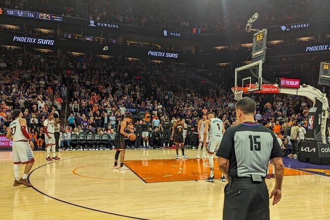 Phoenix Suns Basketball Game at Mortgage Matchup Center - Authenticity and Atmosphere