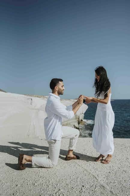 Photo & Drone video at Sarakiniko Beach - Exploring the Tour Itinerary and Highlights