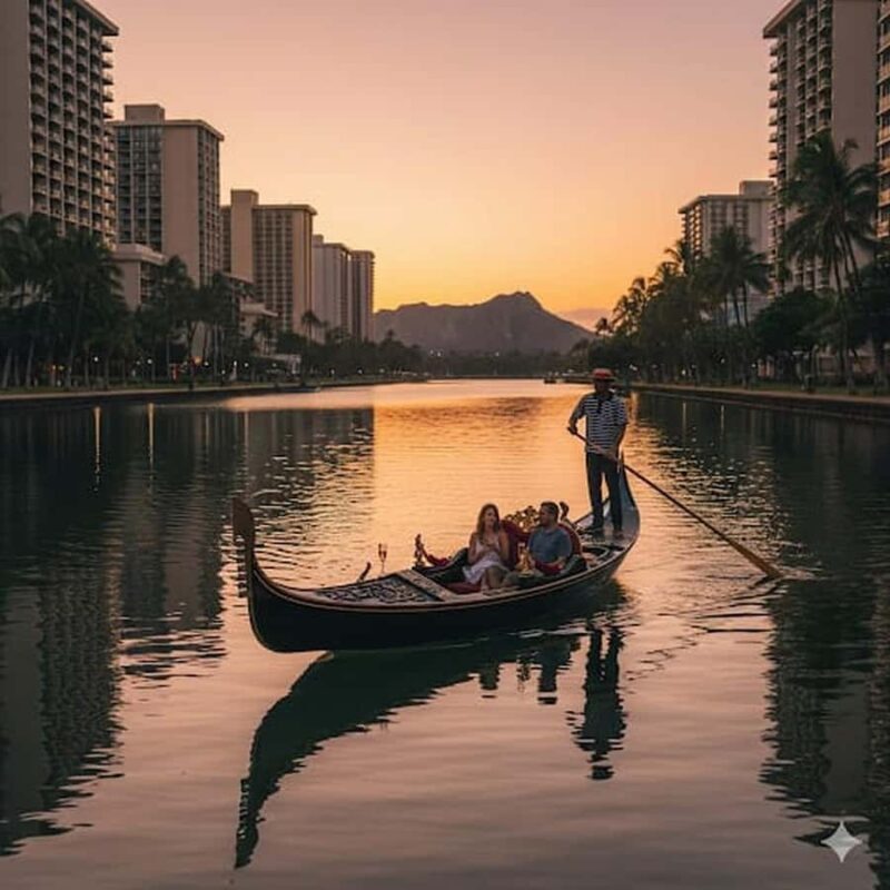 Photo Shoot on a Waikiki Gondola Cruise - Key Points