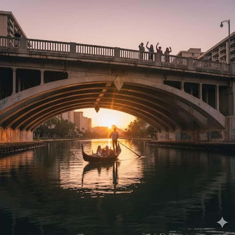Photo Shoot on a Waikiki Gondola Cruise - The Itinerary in Detail