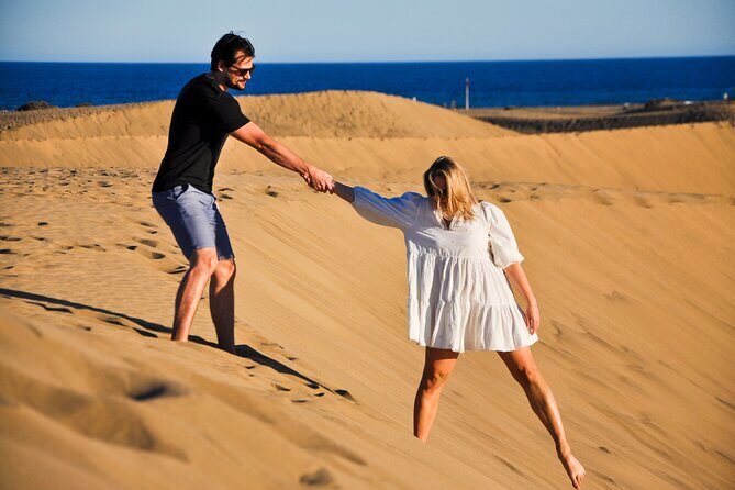 Photoshoot at Dunas Maspalomas in Desert Beach Ocean View - Who Will Love This Experience?